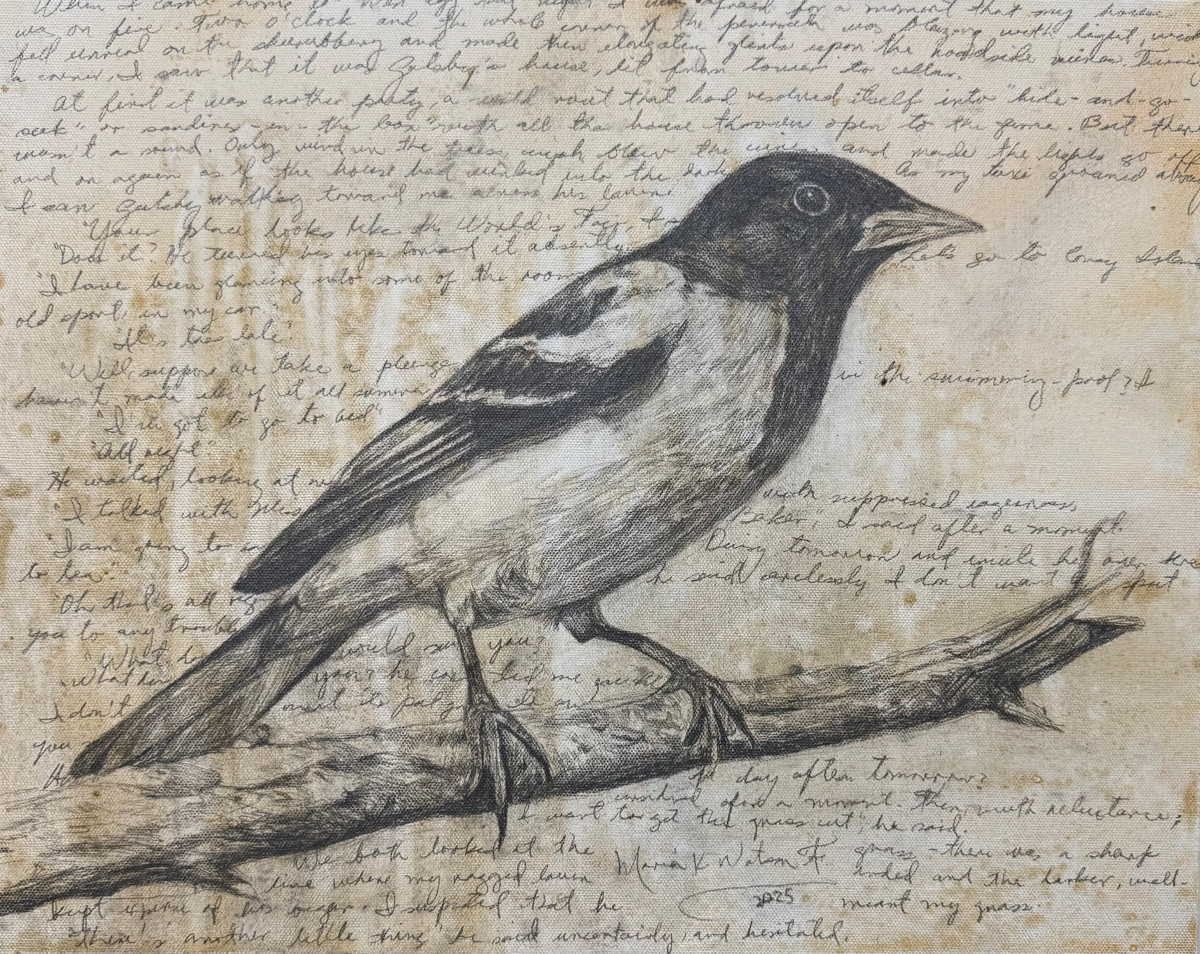 Heritage / Mixed media on canvas / 16 × 20 inches (40 x 50 cm ) 2025