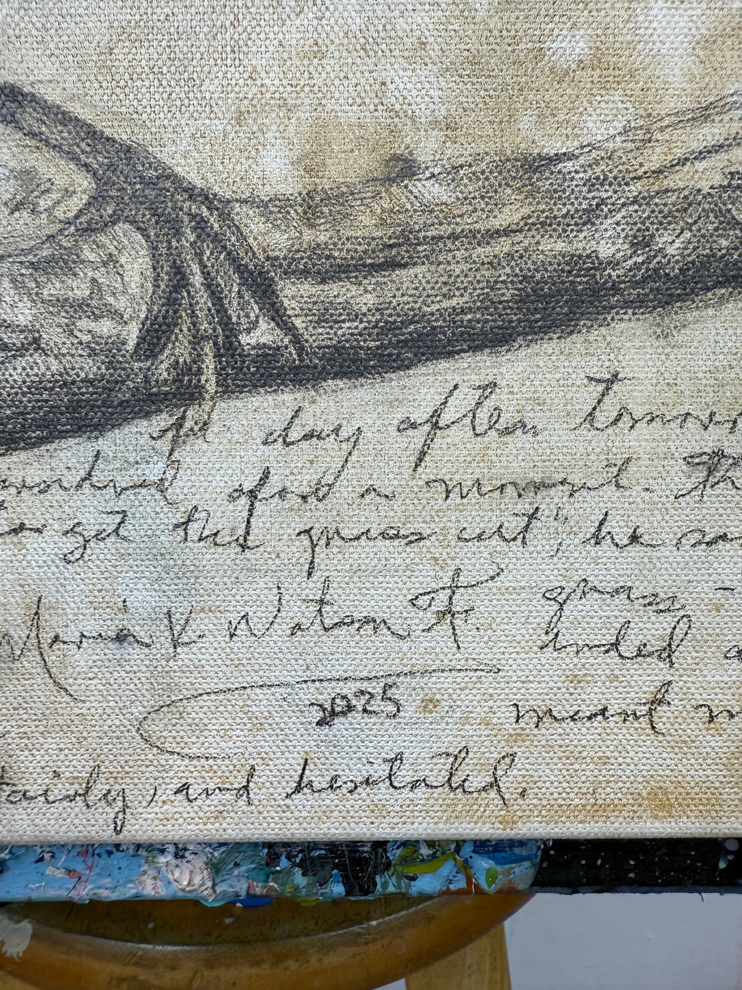 Heritage / Mixed media on canvas / 16 × 20 inches (40 x 50 cm ) 2025